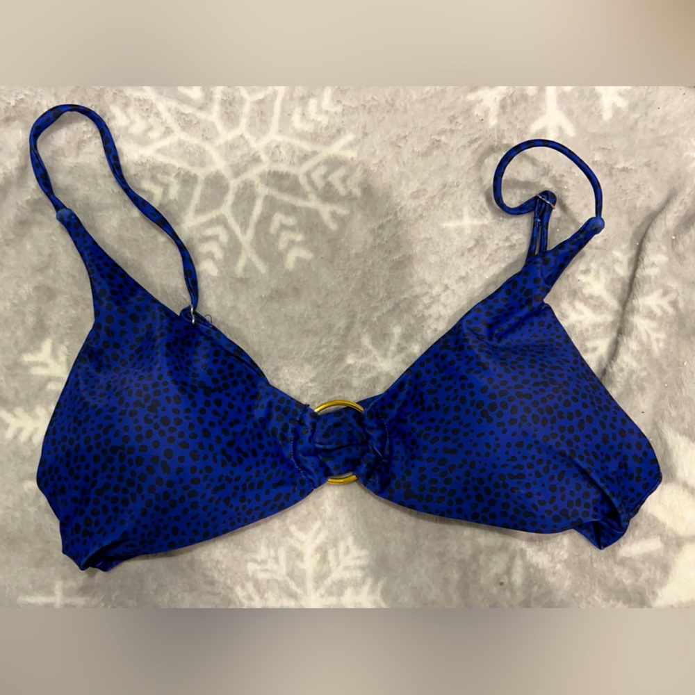 blue bikini